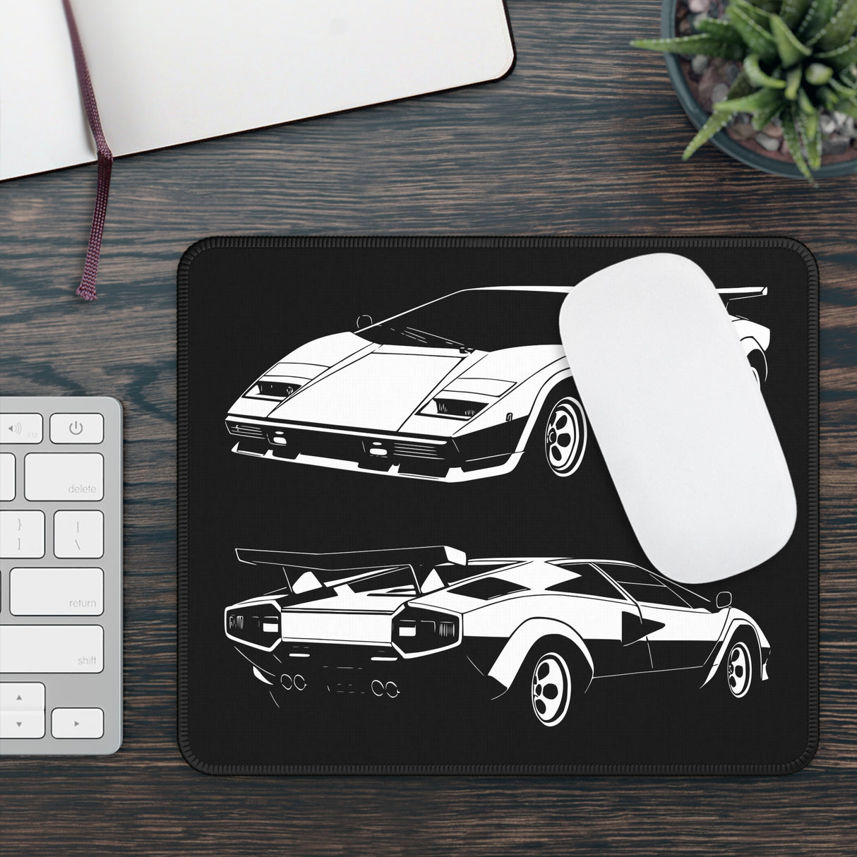 1974–1990 Lamborghini Countach Mouse Pad
