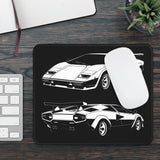 1974–1990 Lamborghini Countach Mouse Pad