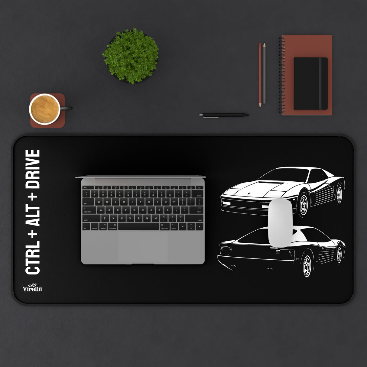 1984–1991 Ferrari Testarossa Desk Mat