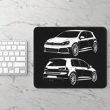 2009-2013 Volkswagen Golf GTI Mk6 Mouse Pad