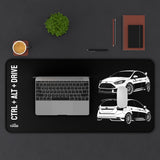 2012–2014 Ford Focus ST Desk Mat