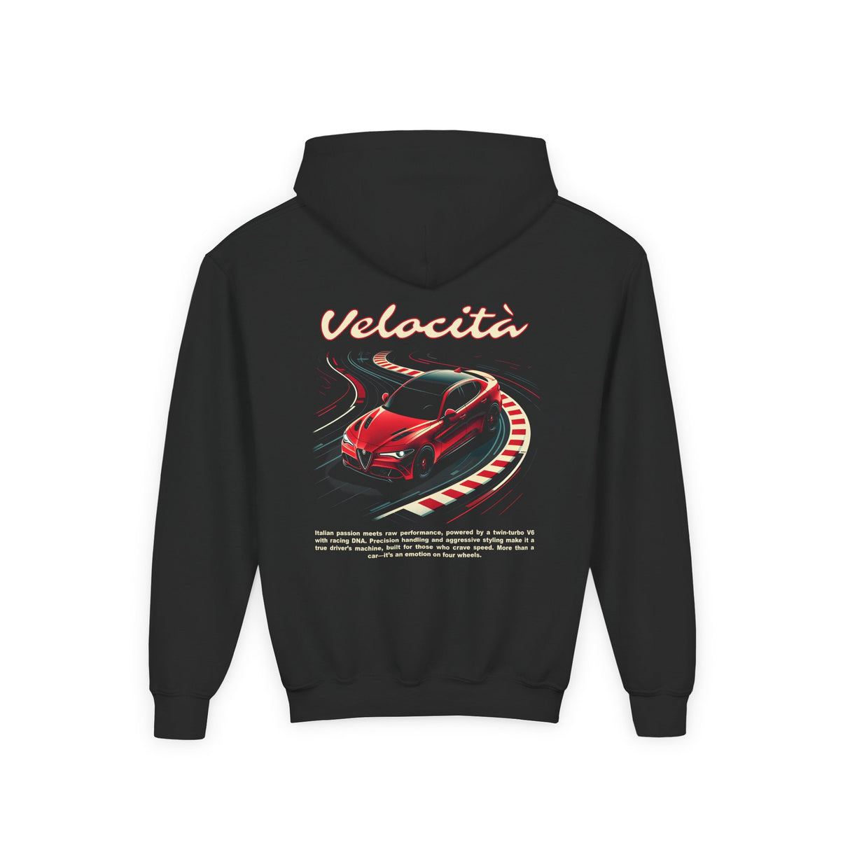 2016+ Alfa Romeo Giulia Kids Hoodie