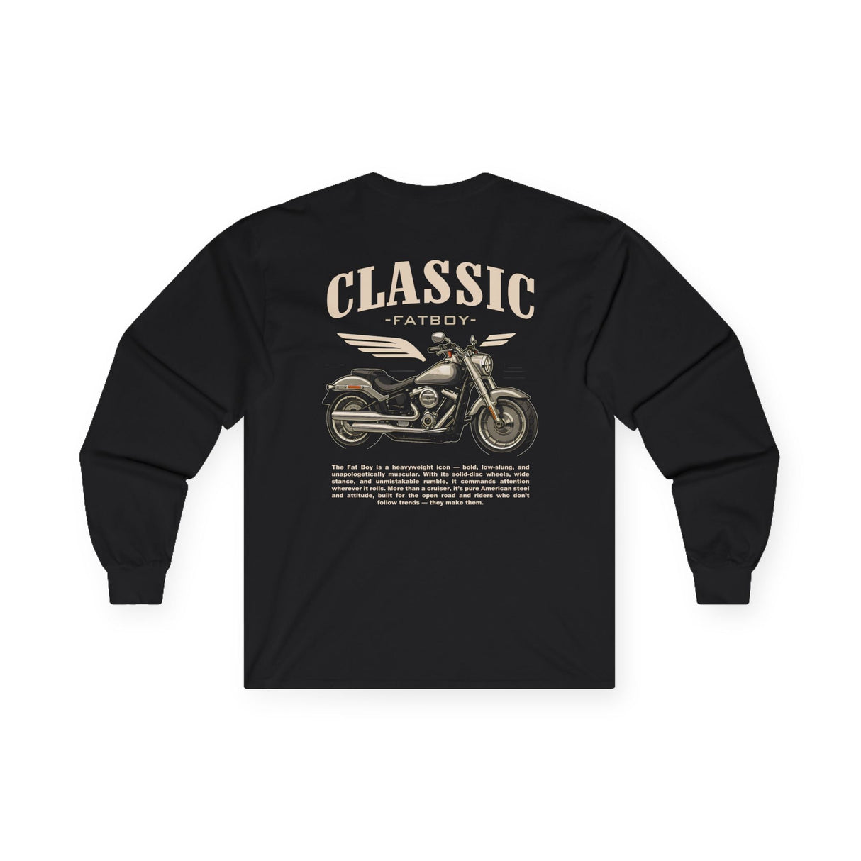 Harley Fat Boy Long Sleeve Shirt
