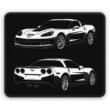 2005–2013 Chevrolet Corvette (C6) Mouse Pad