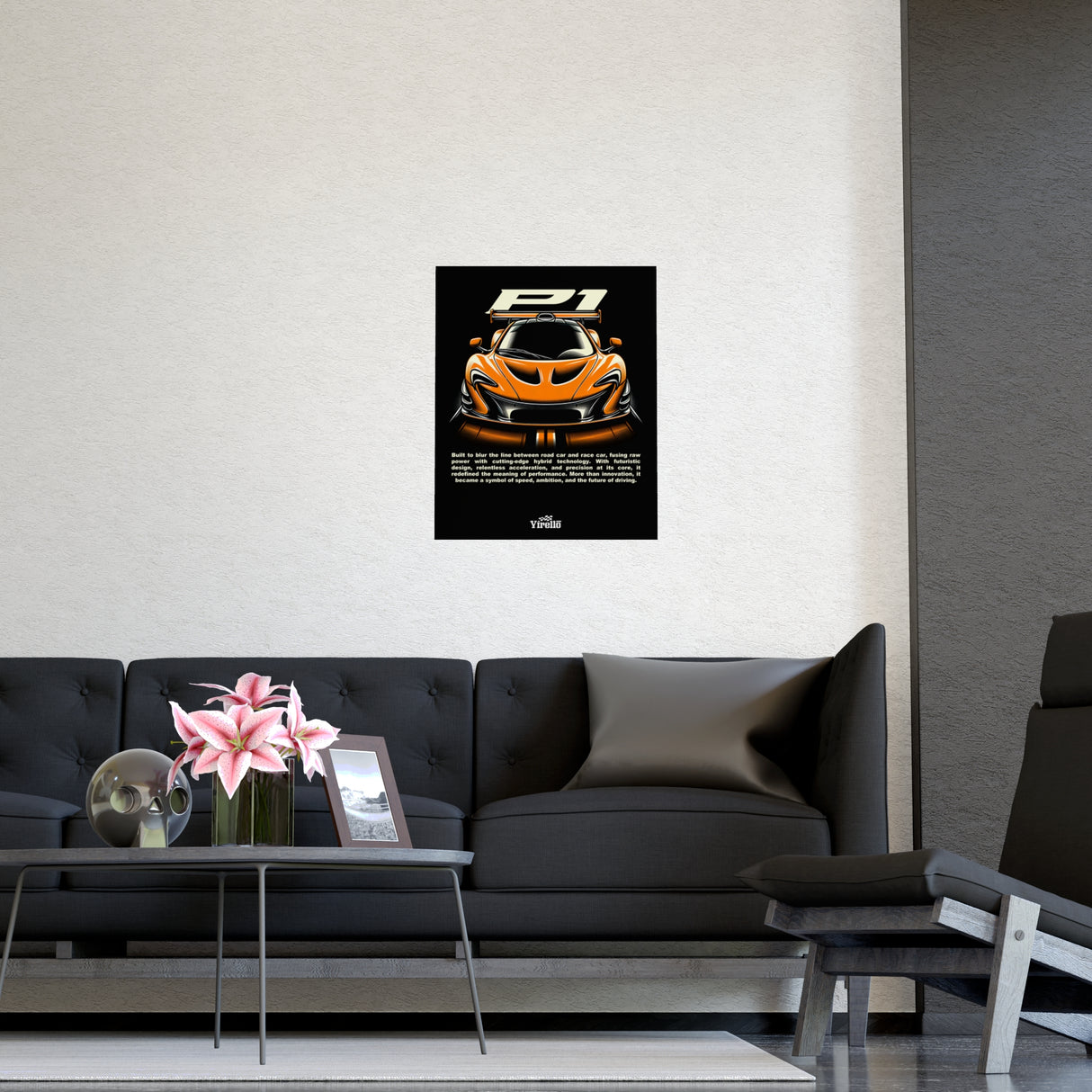 2013–2015 McLaren P1 Poster