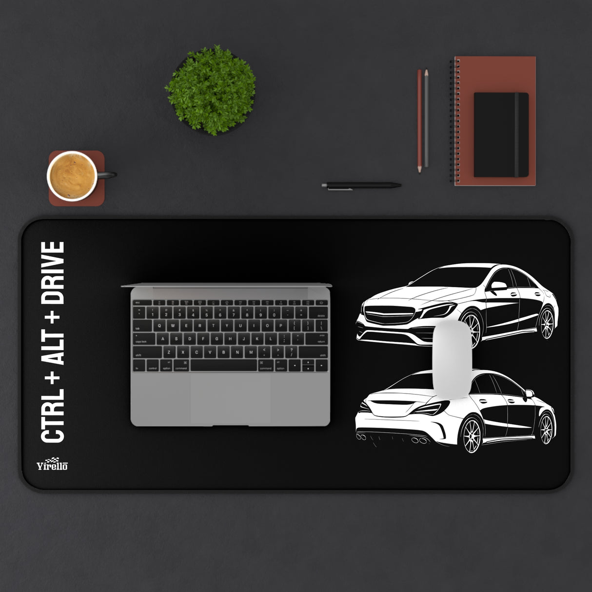 2014–2019 Mercedes-Benz CLA45 AMG (C117) Desk Mat