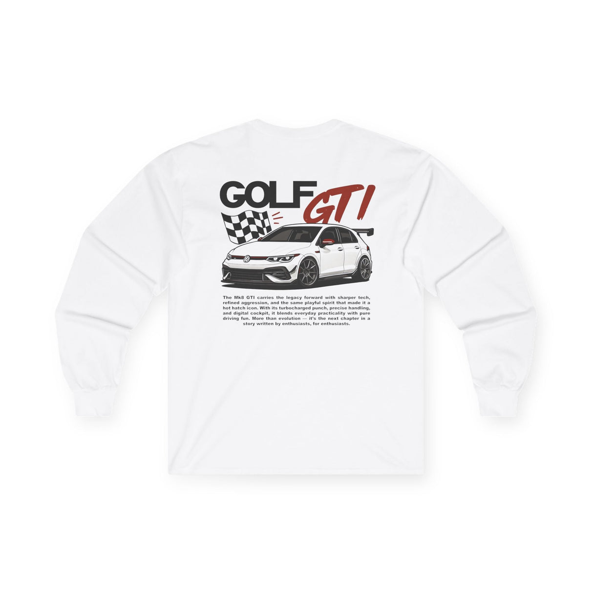 2020+ Volkswagen Golf GTI Mk8 Long Sleeve Shirt