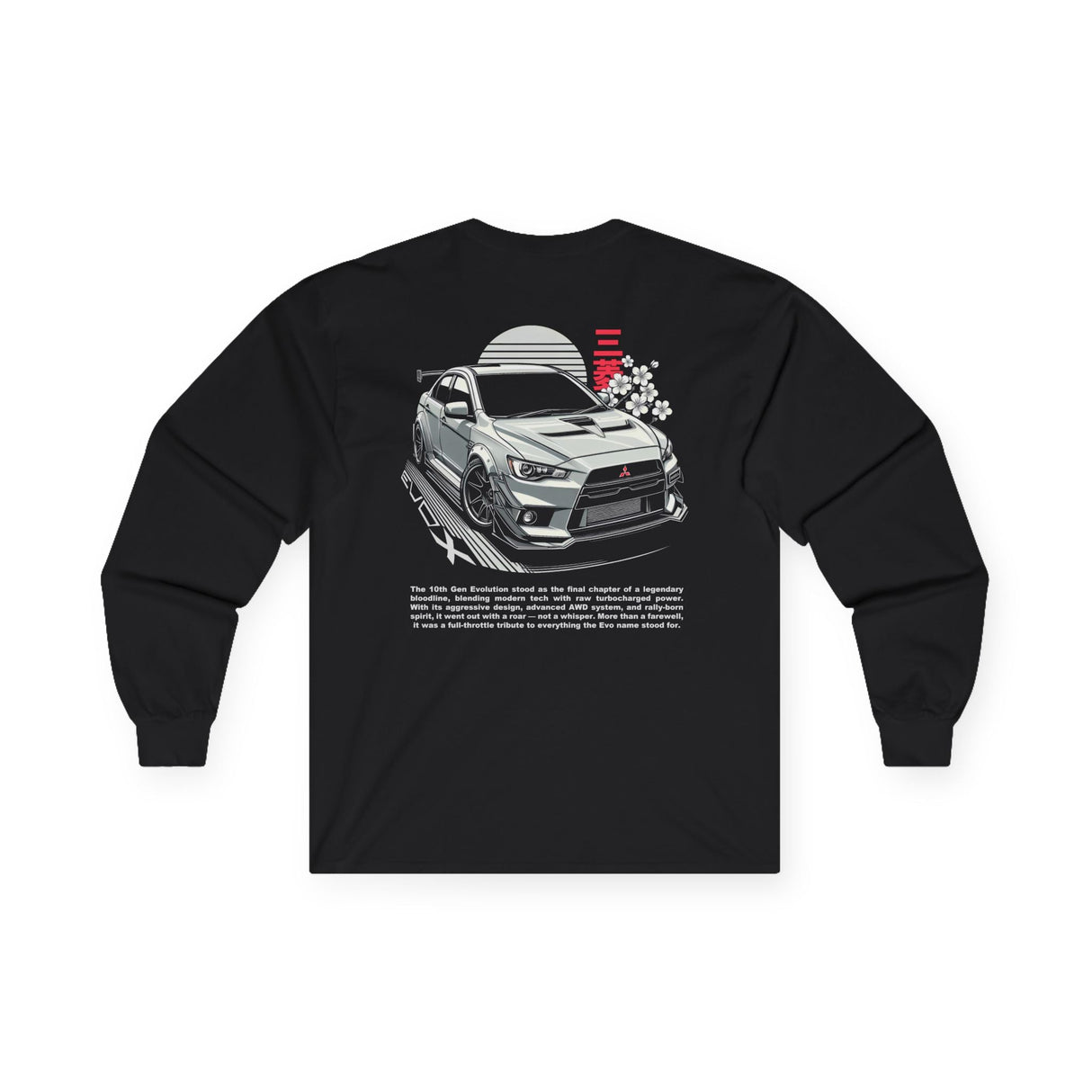 2008–2015 Mitsubishi Evolution X Long Sleeve Shirt