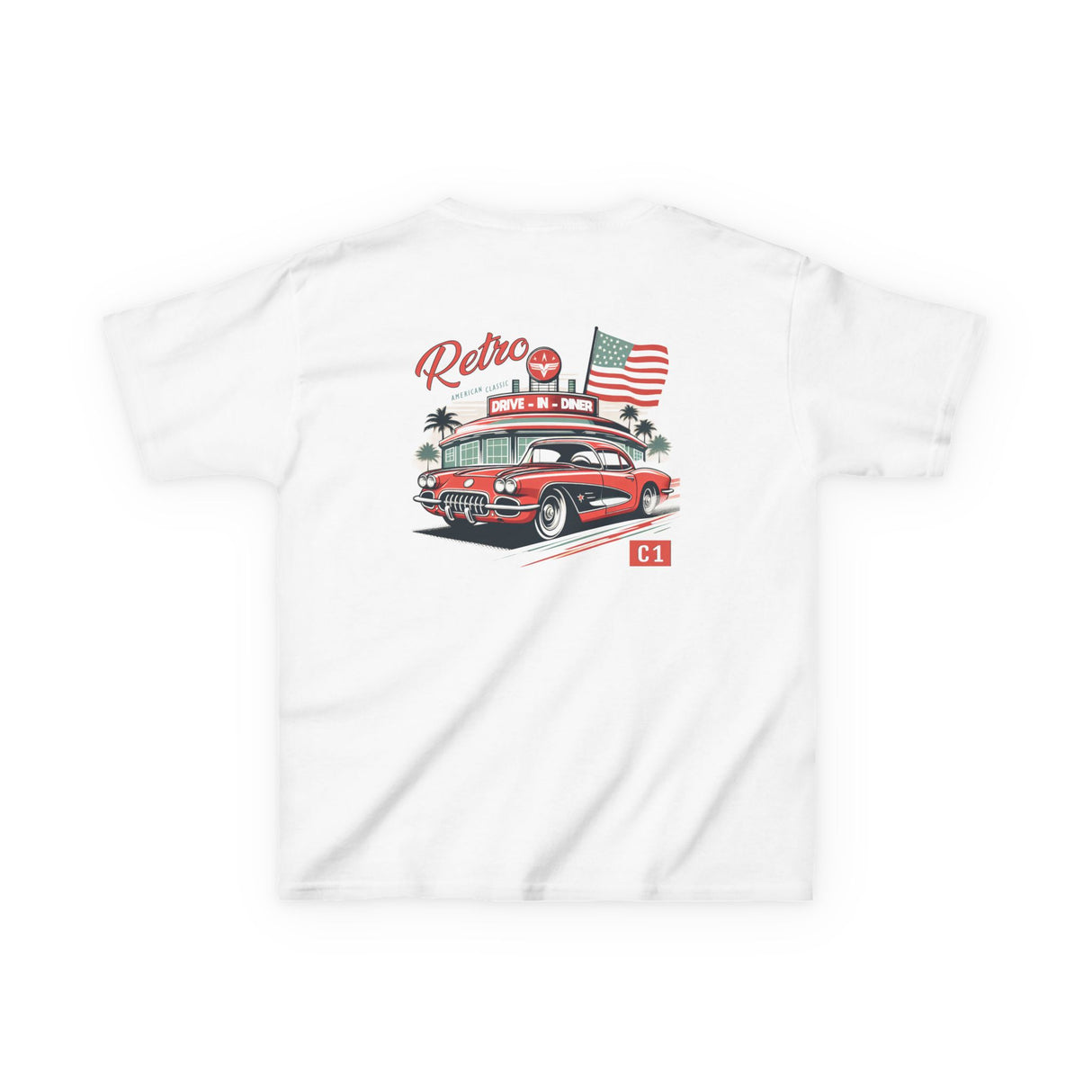 1953–1962 Chevrolet Corvette (C1) Kids T-Shirt