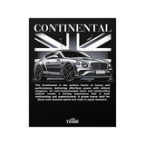 2018+ Bentley Continental GT Poster