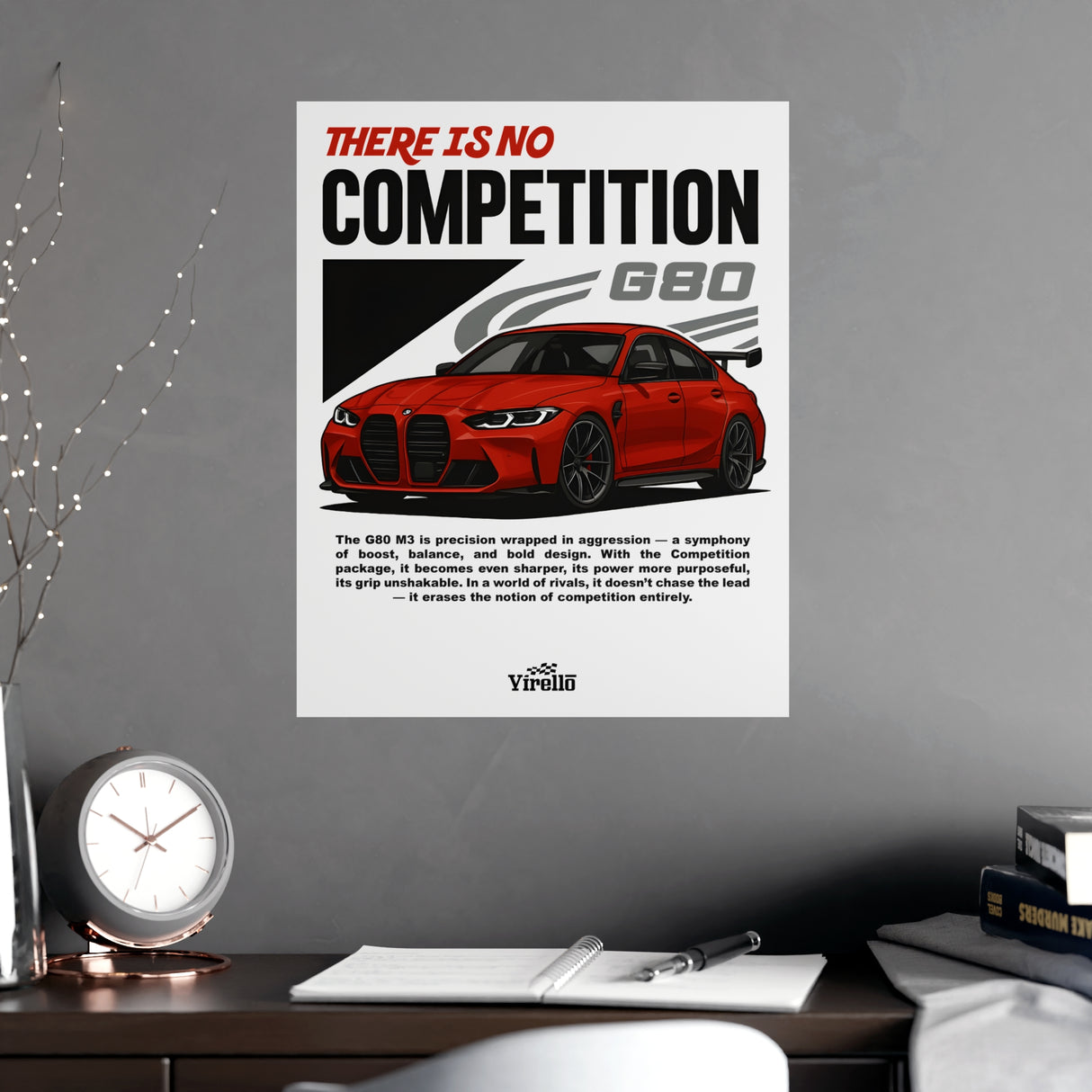 BMW M3 (G80) Poster