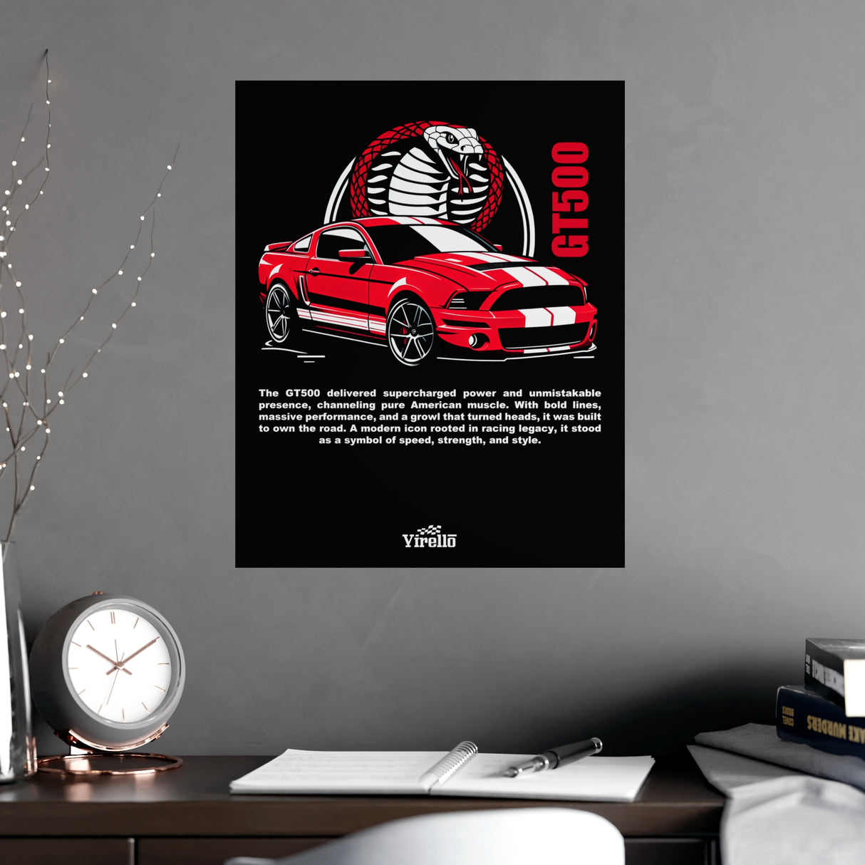 2005–2009 Ford Mustang GT500 Poster