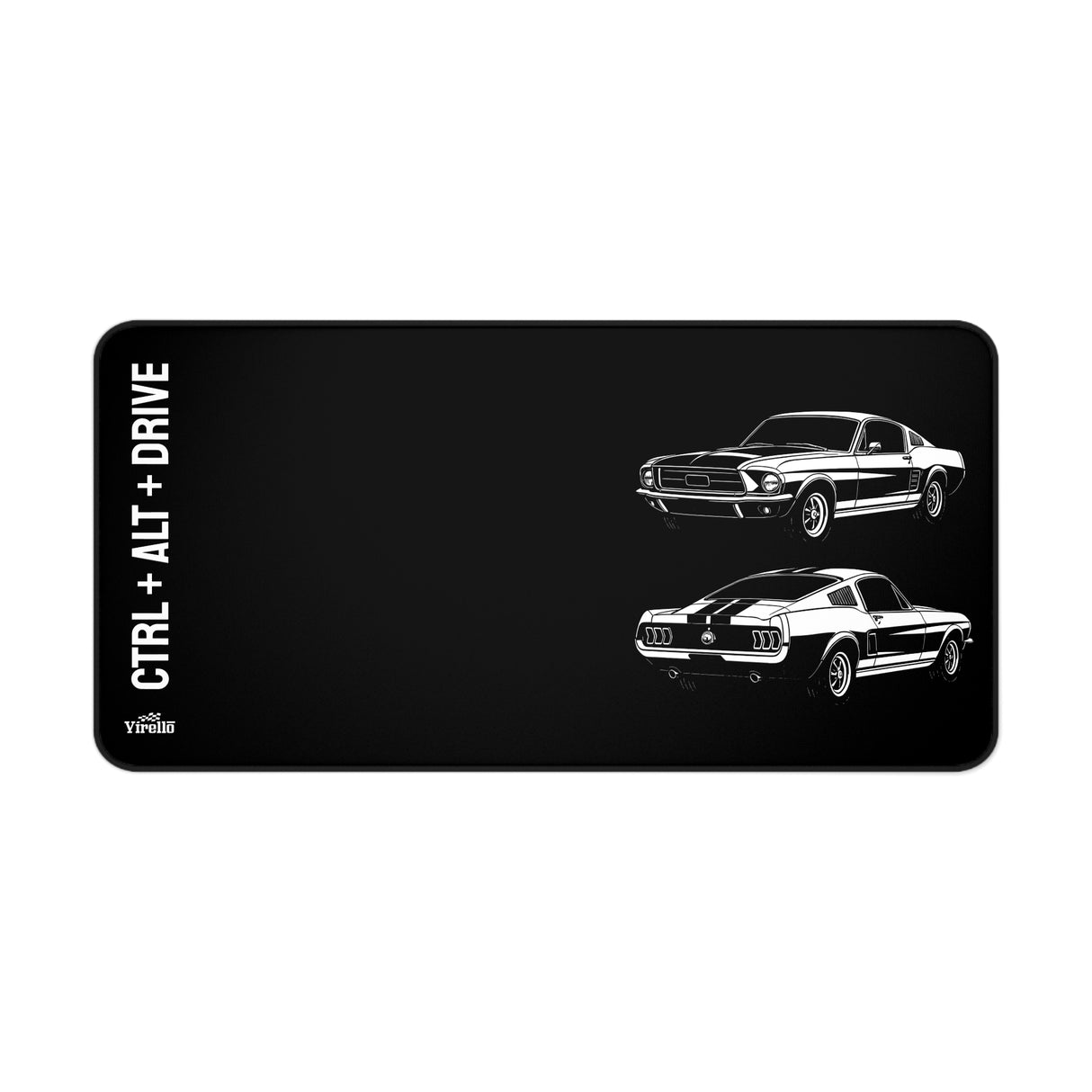 1967–1968 Ford Mustang Fastback Desk Mat