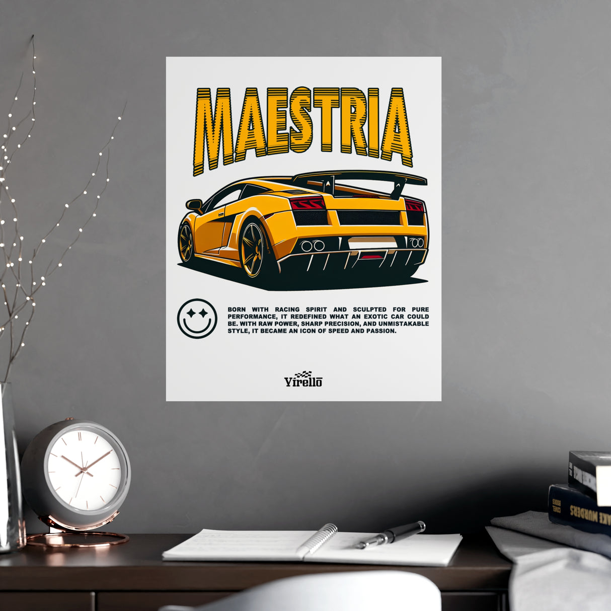 2003–2013 Lamborghini Gallardo Poster