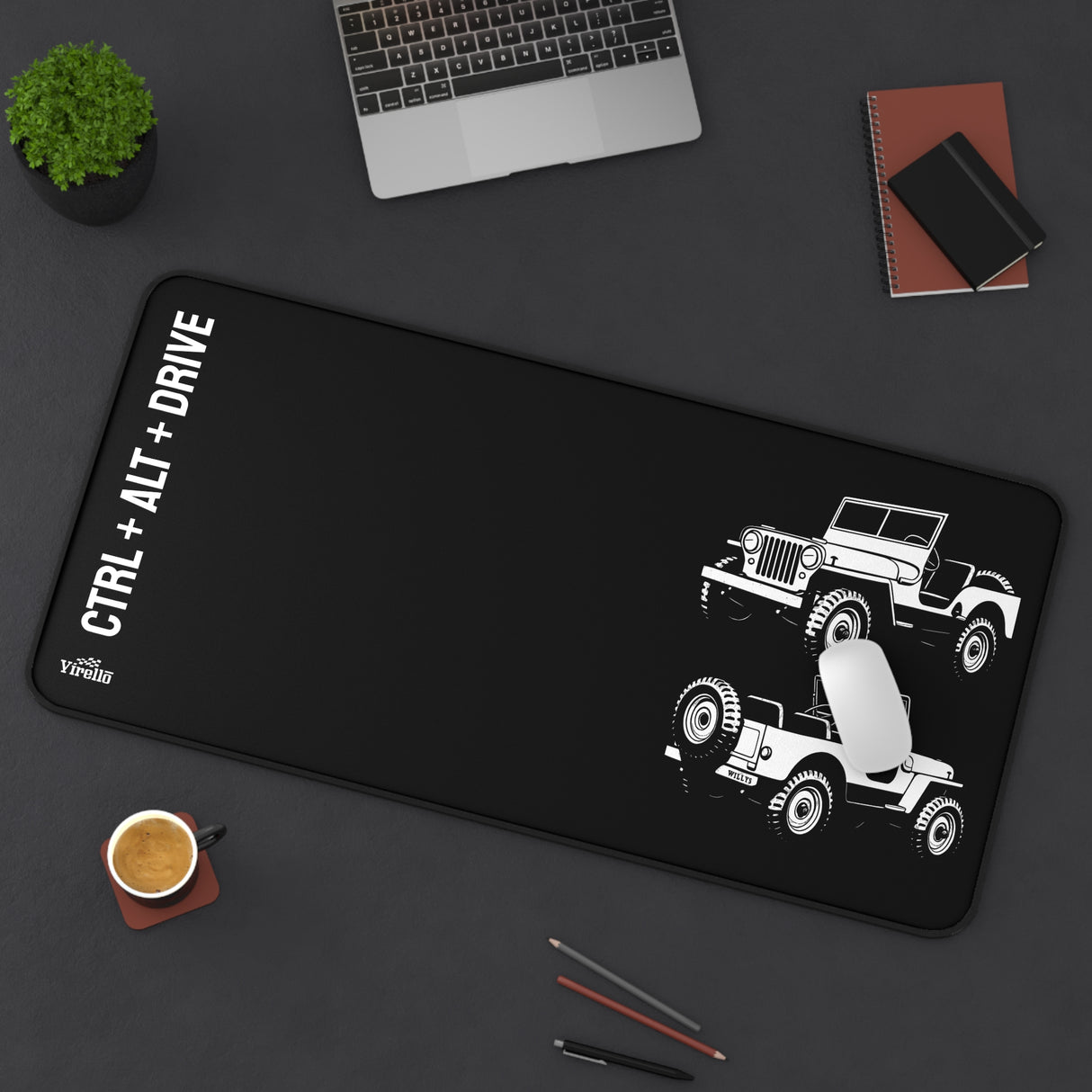 1944–1986 Jeep Wrangler Desk Mat