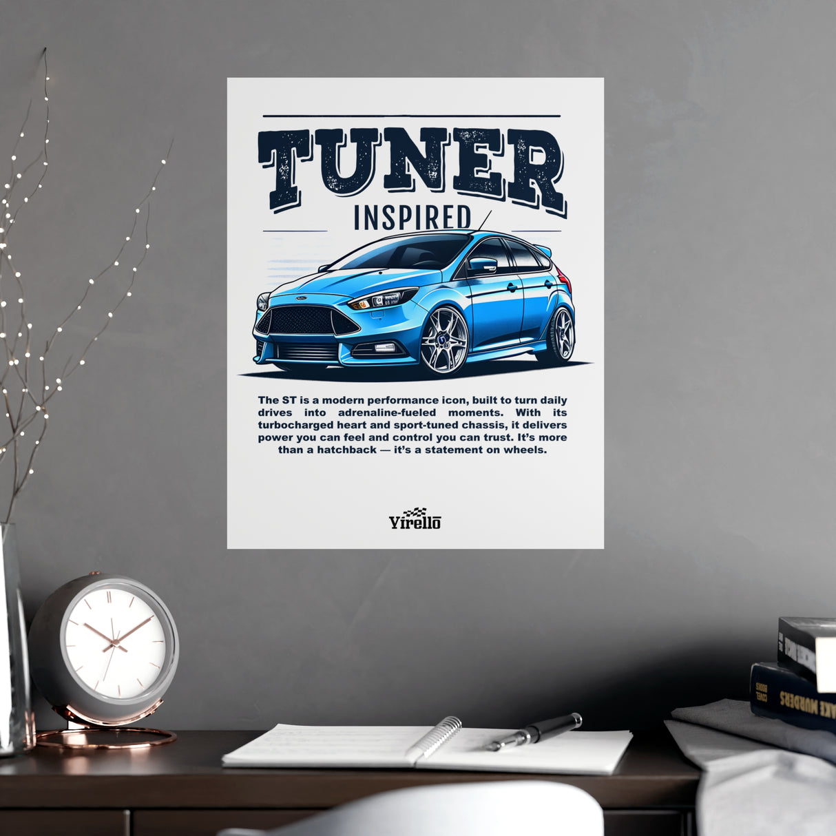 2015–2018 Ford Focus ST Poster