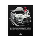 2008–2015 Mitsubishi Evolution X Poster