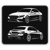 2015–2021 Mercedes-Benz C63 AMG (W205) Mouse Pad