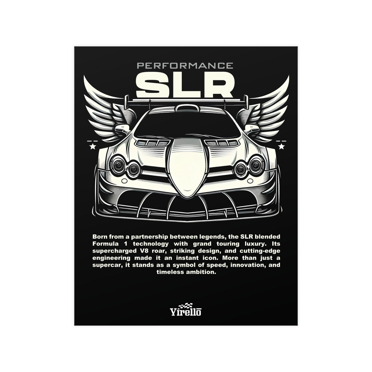2003–2010 Mercedes-Benz SLR Poster