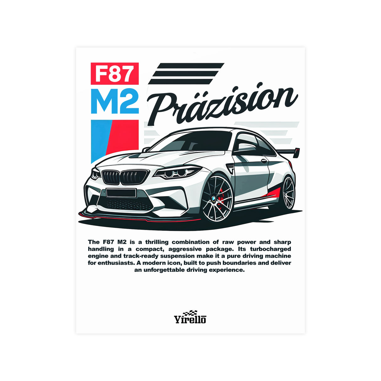 BMW M2 (F87) Poster