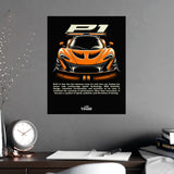 2013–2015 McLaren P1 Poster