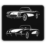 1953–1962 Chevrolet Corvette (C1) Mouse Pad