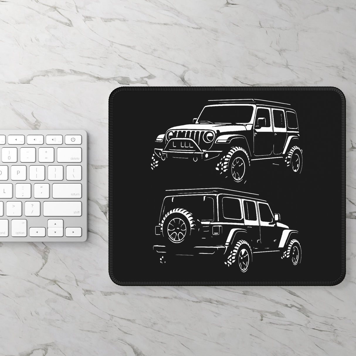 2018+ Jeep Wrangler Mouse Pad