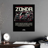 2009-2011 Pagani Zonda R Poster