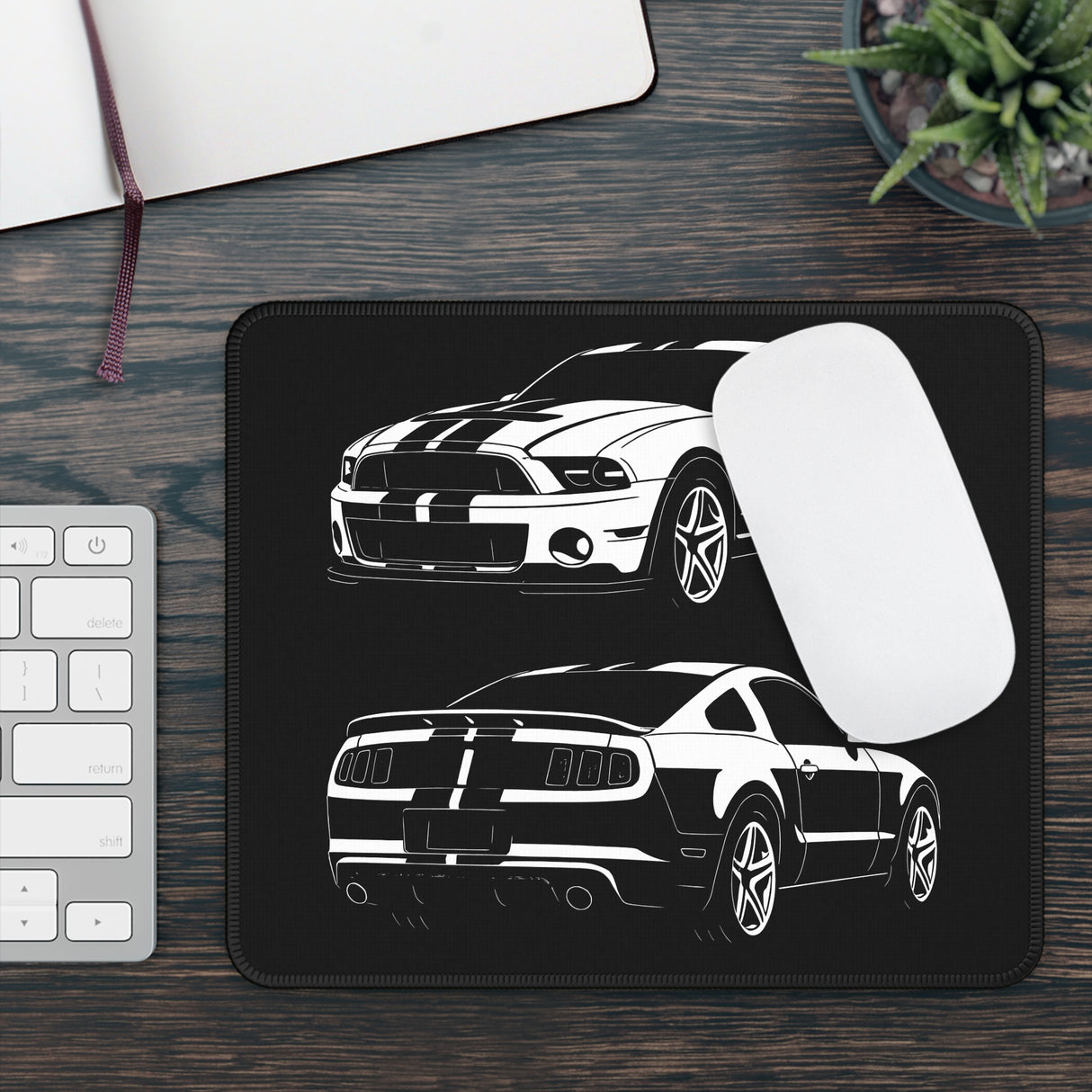 2010–2014 Ford Mustang Super Snake Mouse Pad