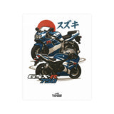 Suzuki GSX-R750 Poster