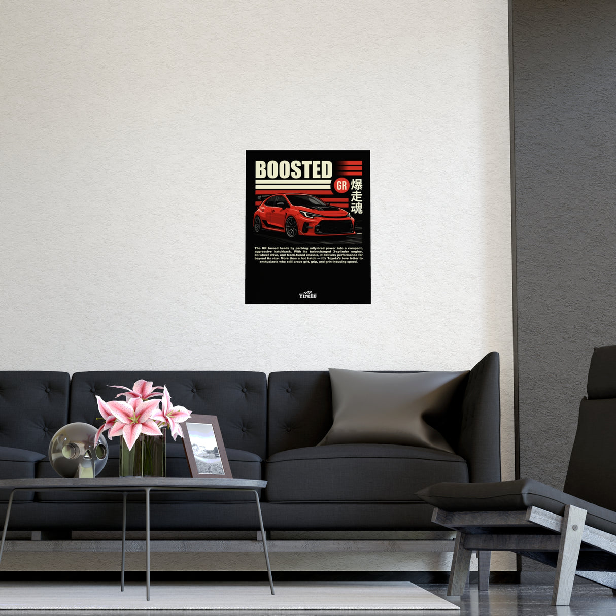 2023+ Toyota Corolla GR Poster