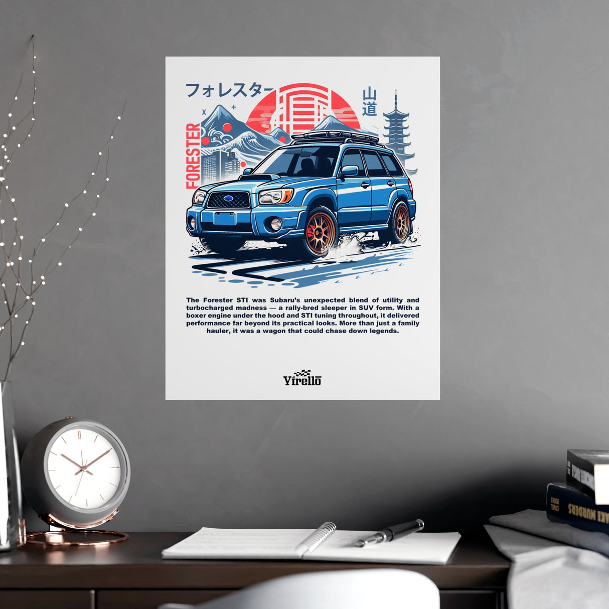 2004 Subaru Forester STI Poster