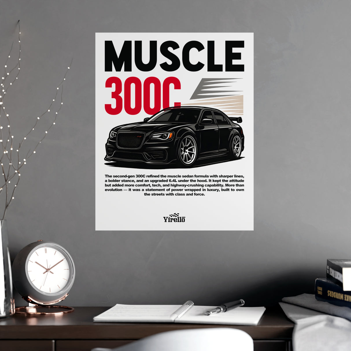2011–2023 Chrysler 300C Poster