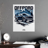 2021+ Ford F-150 Raptor Poster