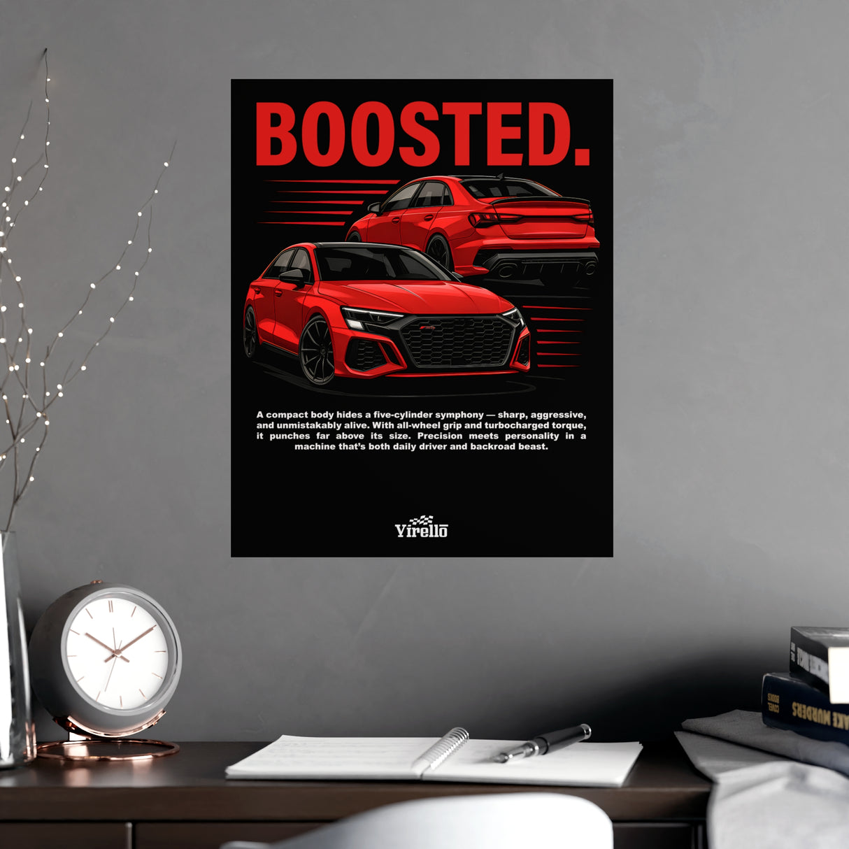 Audi RS3 Poster