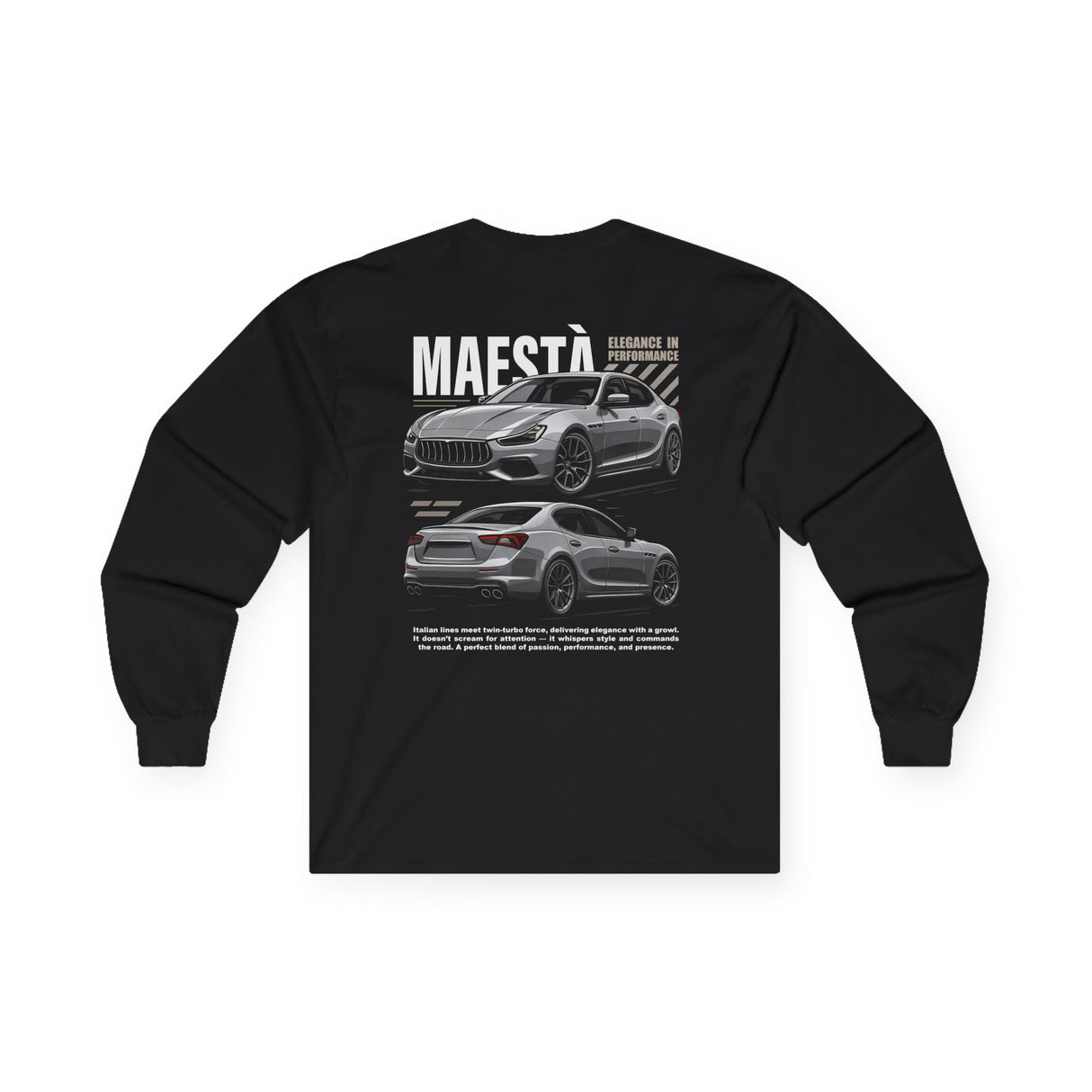 2013–2024 Maserati Ghibli Long Sleeve Shirt