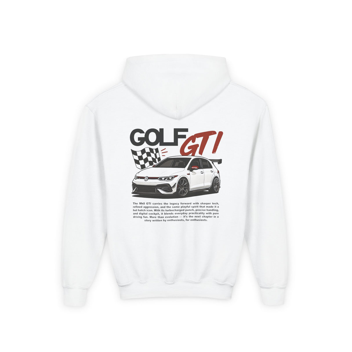 2020+ Volkswagen Golf GTI Mk8 Kids Hoodie