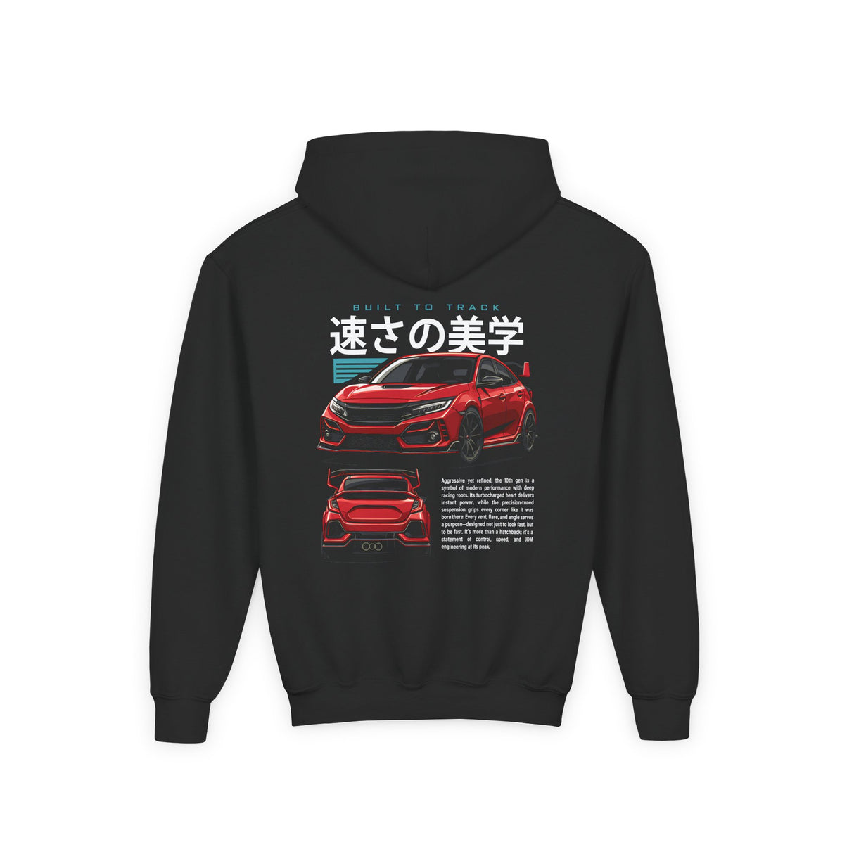 2016–2021 Honda Civic Type R Kids Hoodie