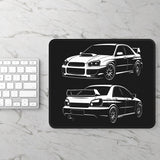 2004-2005 Subaru WRX STI "Blobeye" Mouse Pad