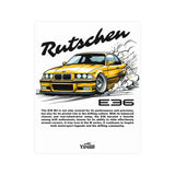 BMW M3 (E36) Poster