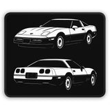 1984–1996 Chevrolet Corvette (C4) Mouse Pad