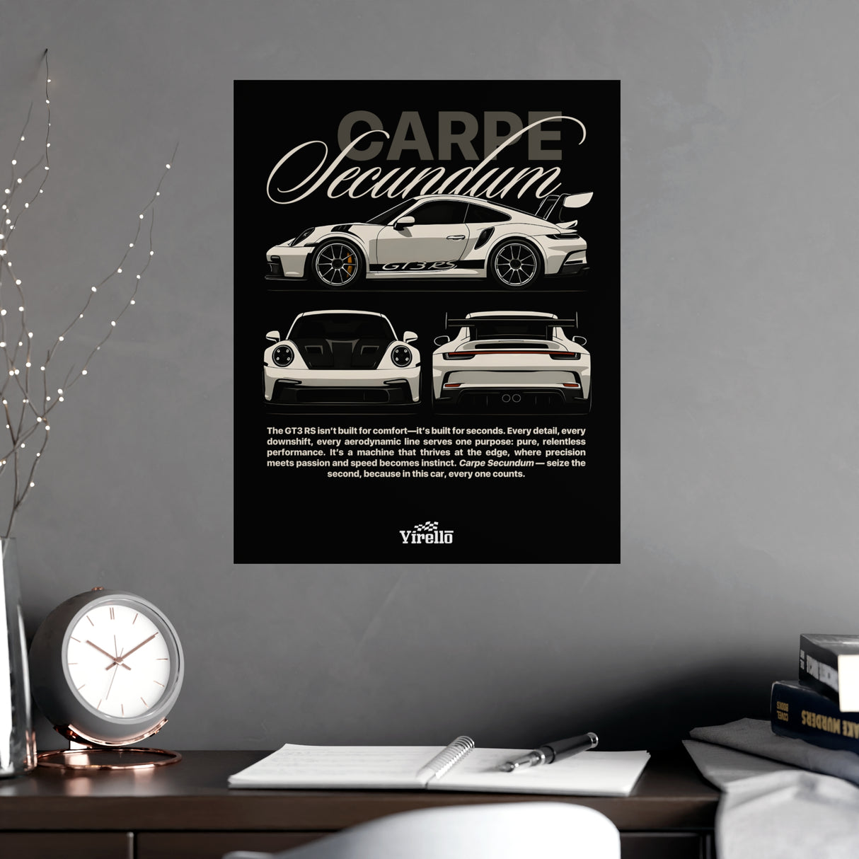 Porsche 911 GT3 RS Poster