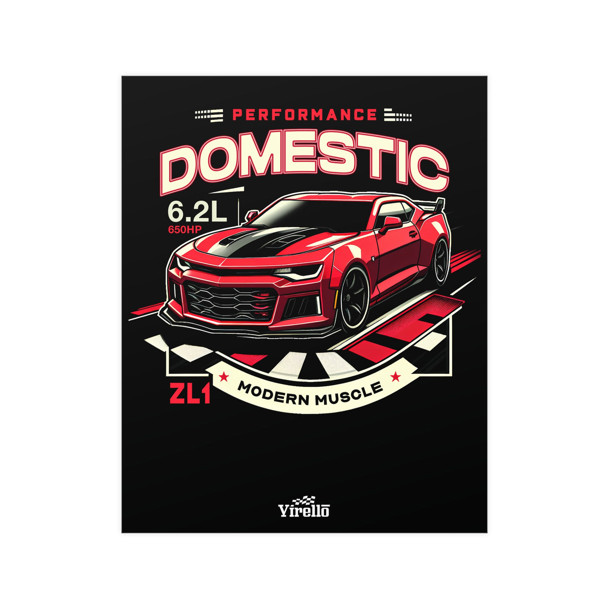 2016–2024 Chevrolet Camaro Poster