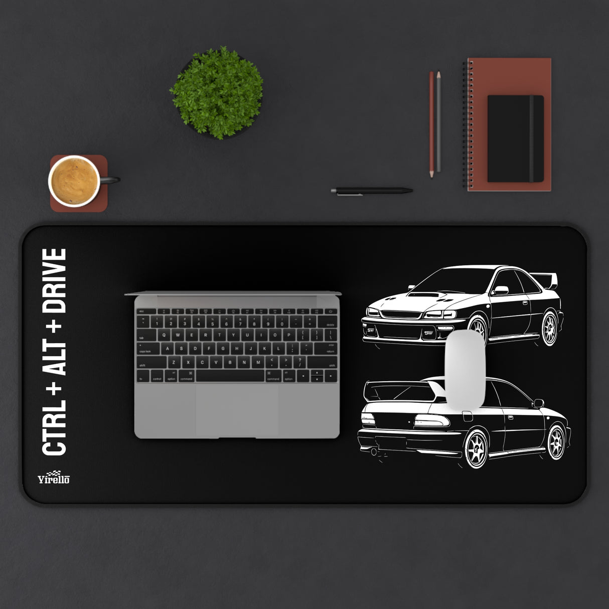 1998 Subaru STI 22B Desk Mat