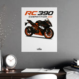 KTM RC390 Poster