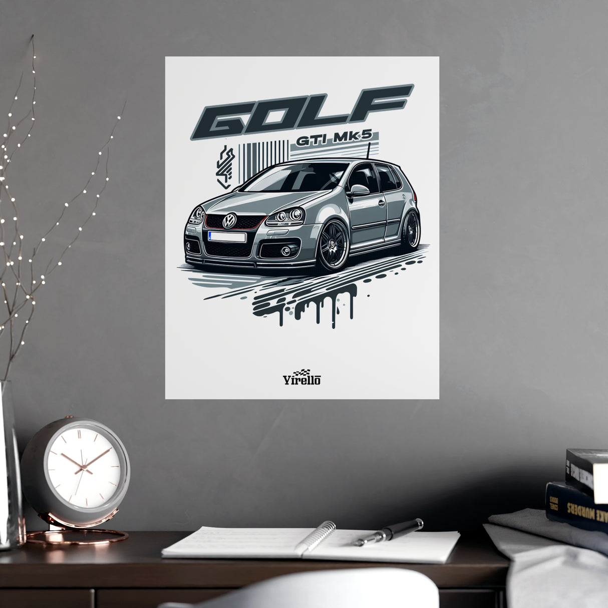 2005-2009 Volkswagen Golf GTI Mk5 Poster