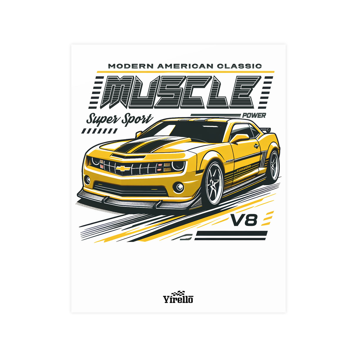 2010–2015 Chevrolet Camaro Poster