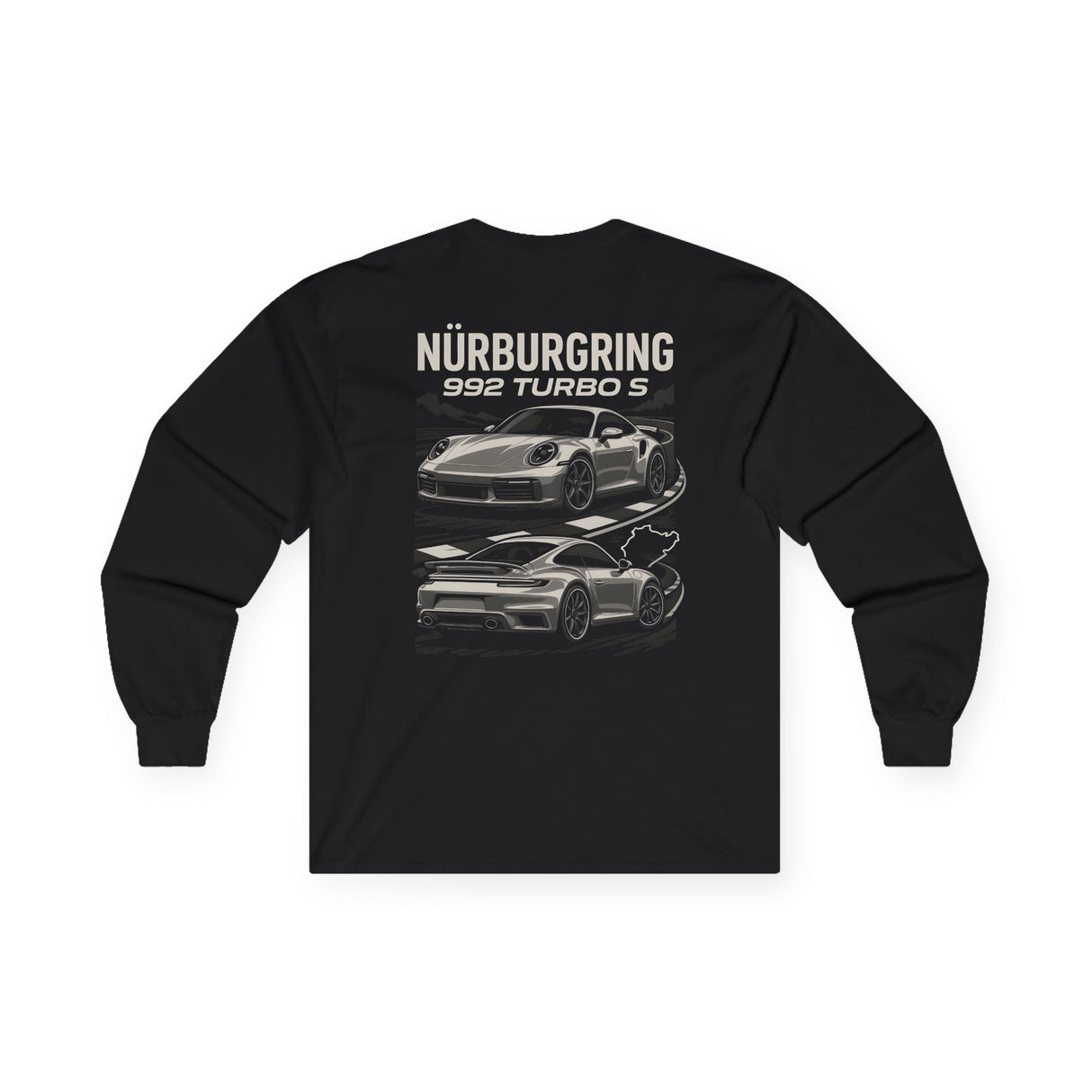 2020+ Porsche 911 Turbo S (992) Long Sleeve Shirt