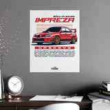 2006-2007 Subaru WRX STI "Hawkeye" Poster