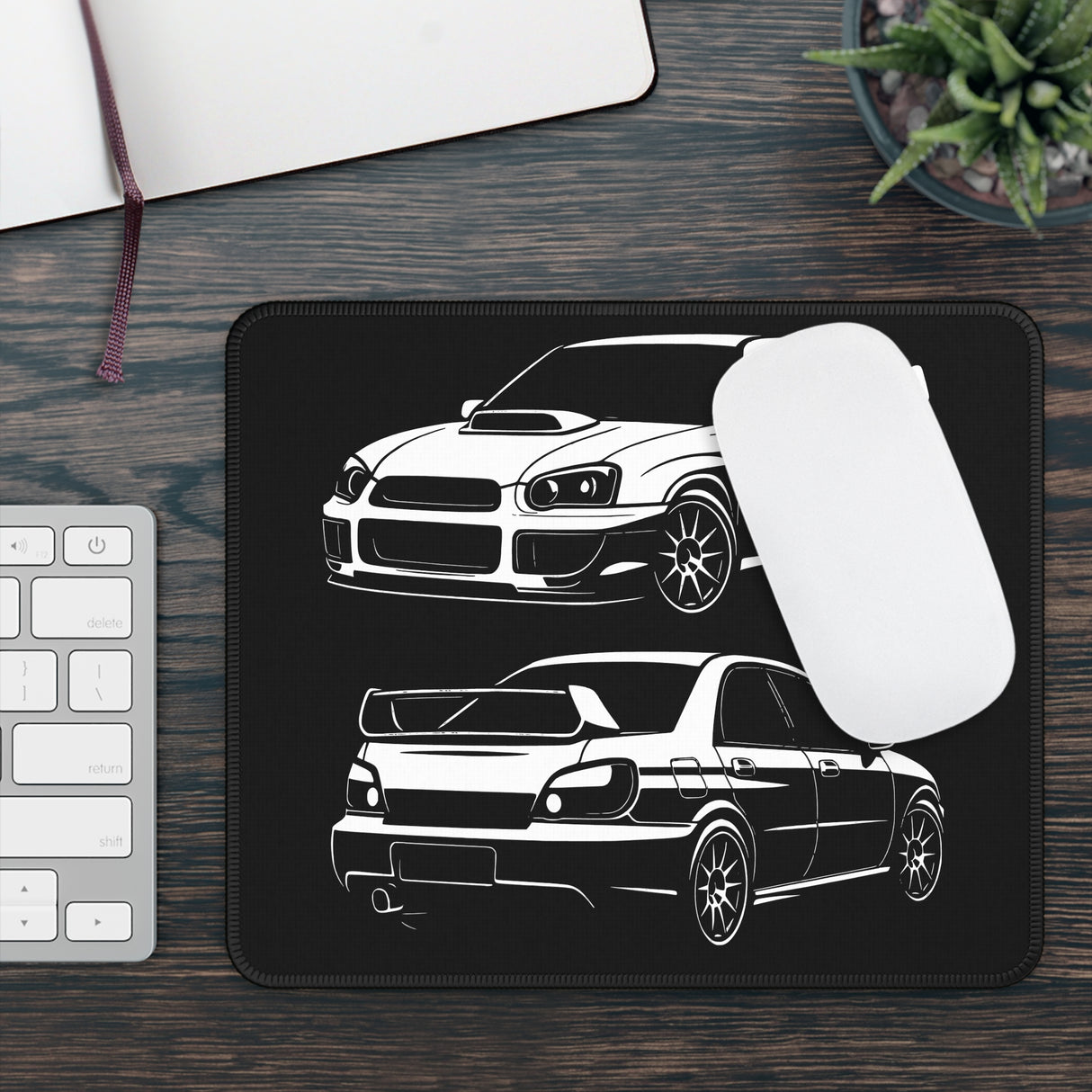 2004-2005 Subaru WRX STI "Blobeye" Mouse Pad